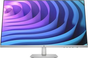 HP - 27" IPS LED FHD FreeSync Monitor with Adjustable Height (HDMI, VGA) - Silver & Black