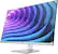 Left. HP - 27" IPS LED FHD FreeSync Monitor with Adjustable Height (HDMI, VGA) - Silver & Black.