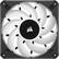 Alt View 13. CORSAIR - AF120 RGB ELITE 120mm Computer Case Fan with AirGuide Technology - Black.