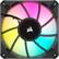 Alt View 16. CORSAIR - AF120 RGB ELITE 120mm Computer Case Fan with AirGuide Technology - Black.