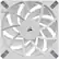 Alt View 17. CORSAIR - AF140 RGB ELITE 140mm Computer Case Fan with AirGuide Technology (2-pack) - White.