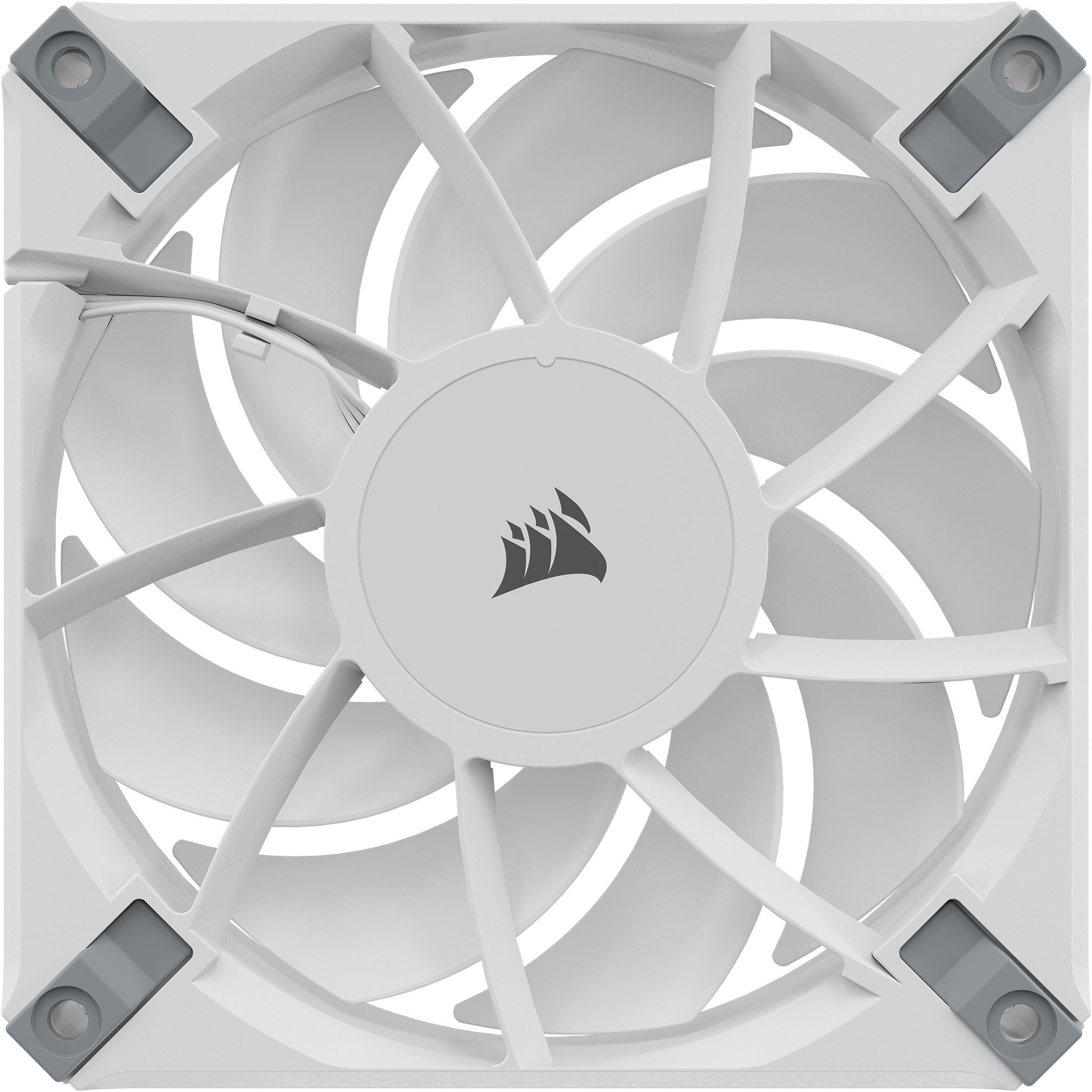 CORSAIR AF120 RGB ELITE 120mm Computer Case Fan with AirGuide Technology  (3-pack) White CO-9050158-WW - Best Buy