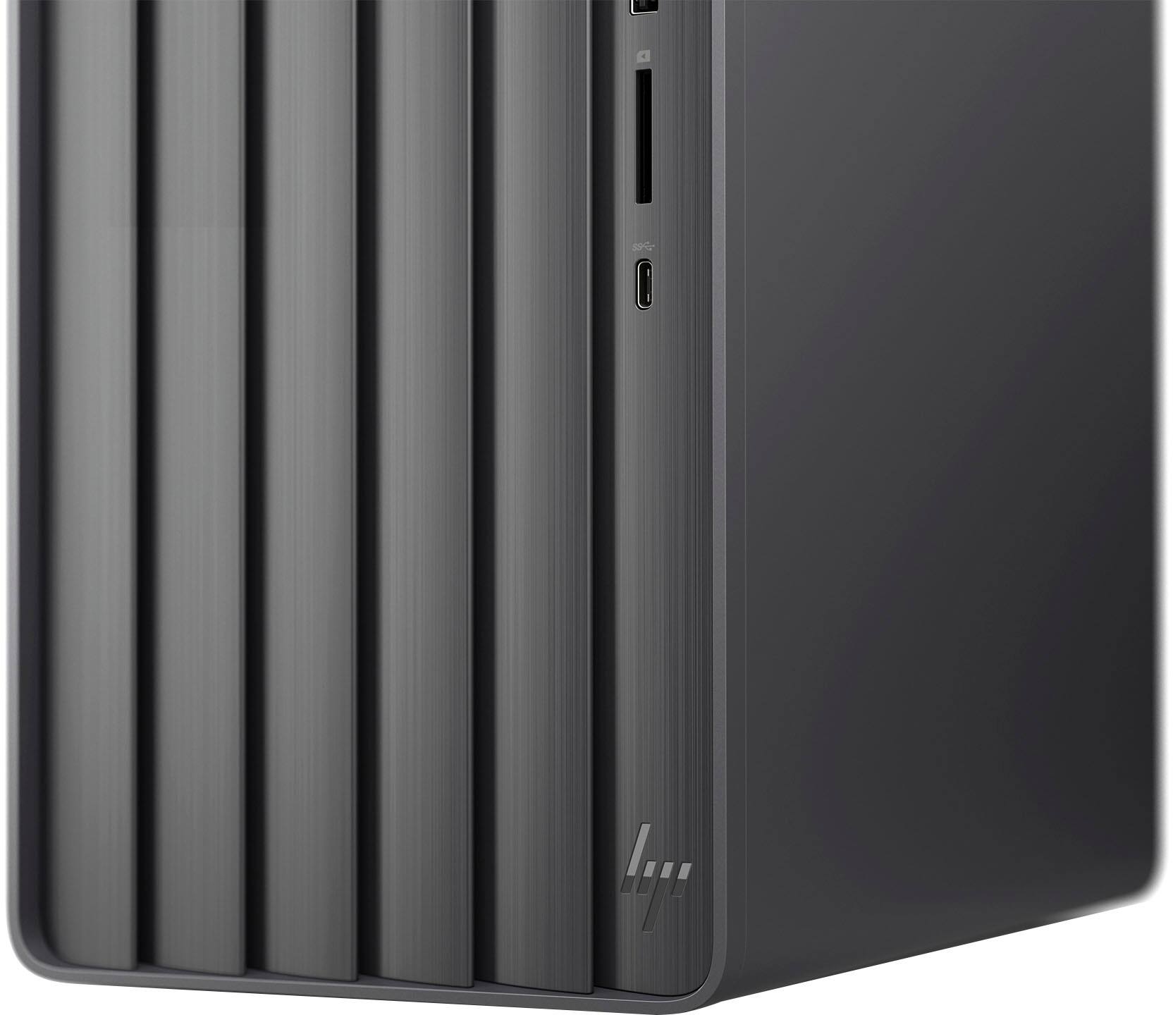 Angle. HP - Envy Desktop - Intel Core i5 - 12GB Memory - 1TB SSD - Black.