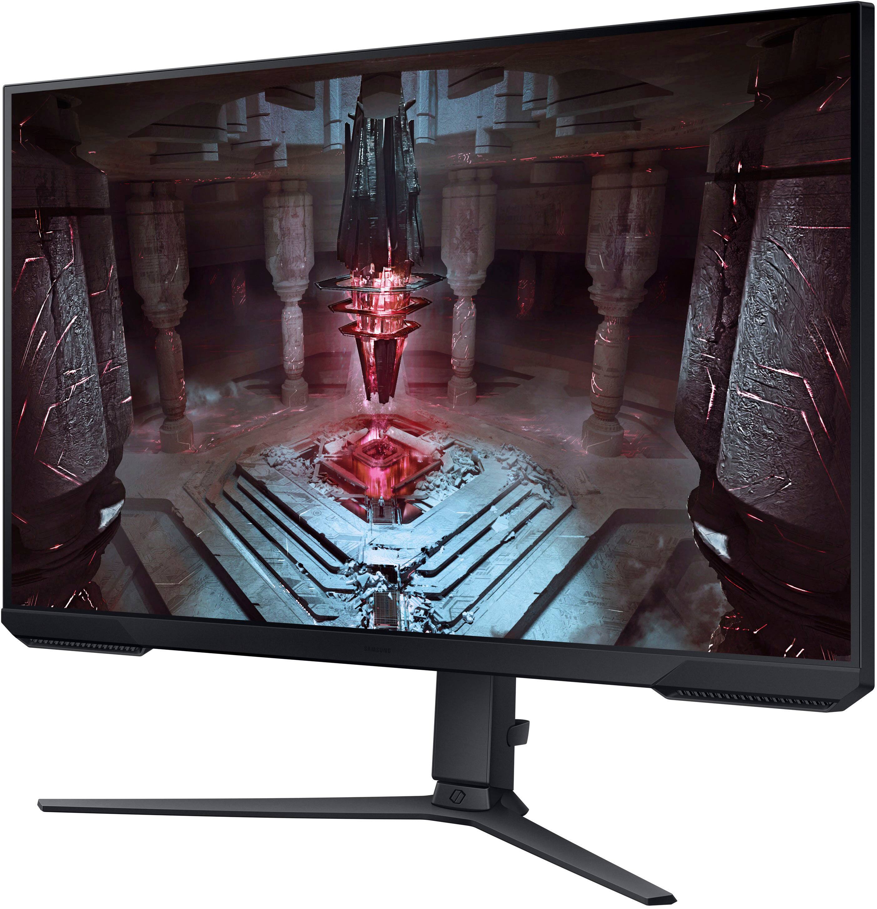 Alt View 12. Samsung - Odyssey G51C 32" QHD FreeSync Premium Gaming Monitor with HDR10 (DisplayPort, HDMI) - Black.