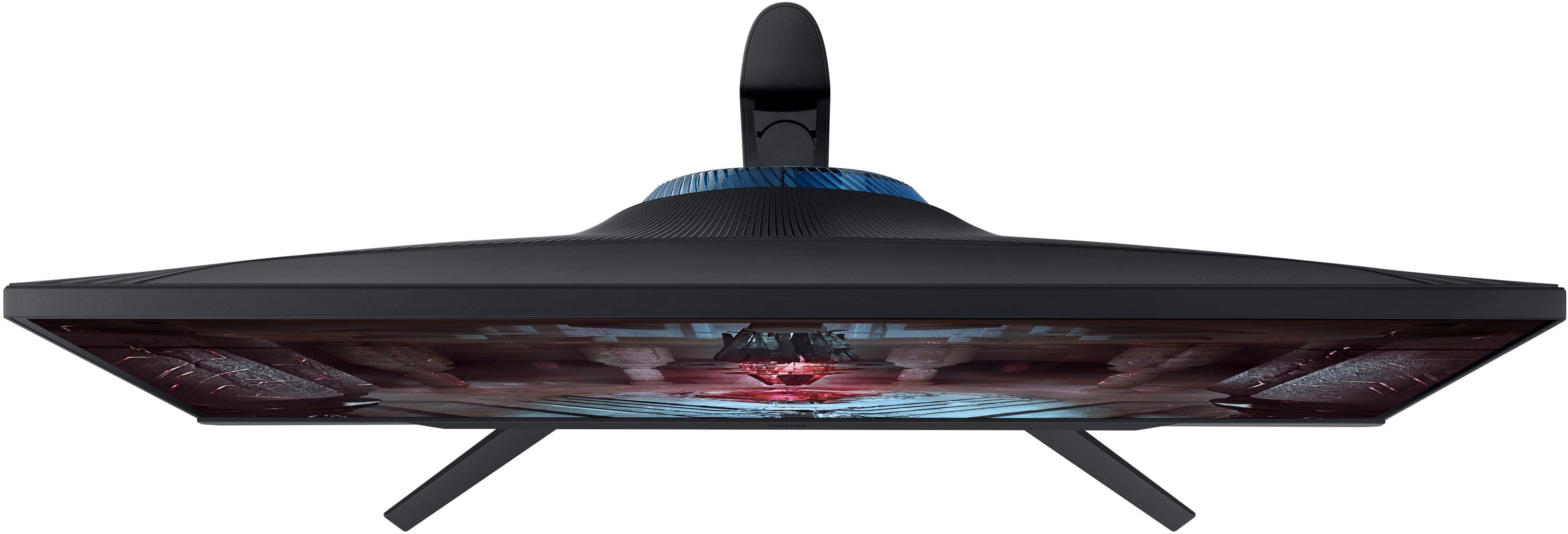 Alt View 14. Samsung - Odyssey G51C 32" QHD FreeSync Premium Gaming Monitor with HDR10 (DisplayPort, HDMI) - Black.