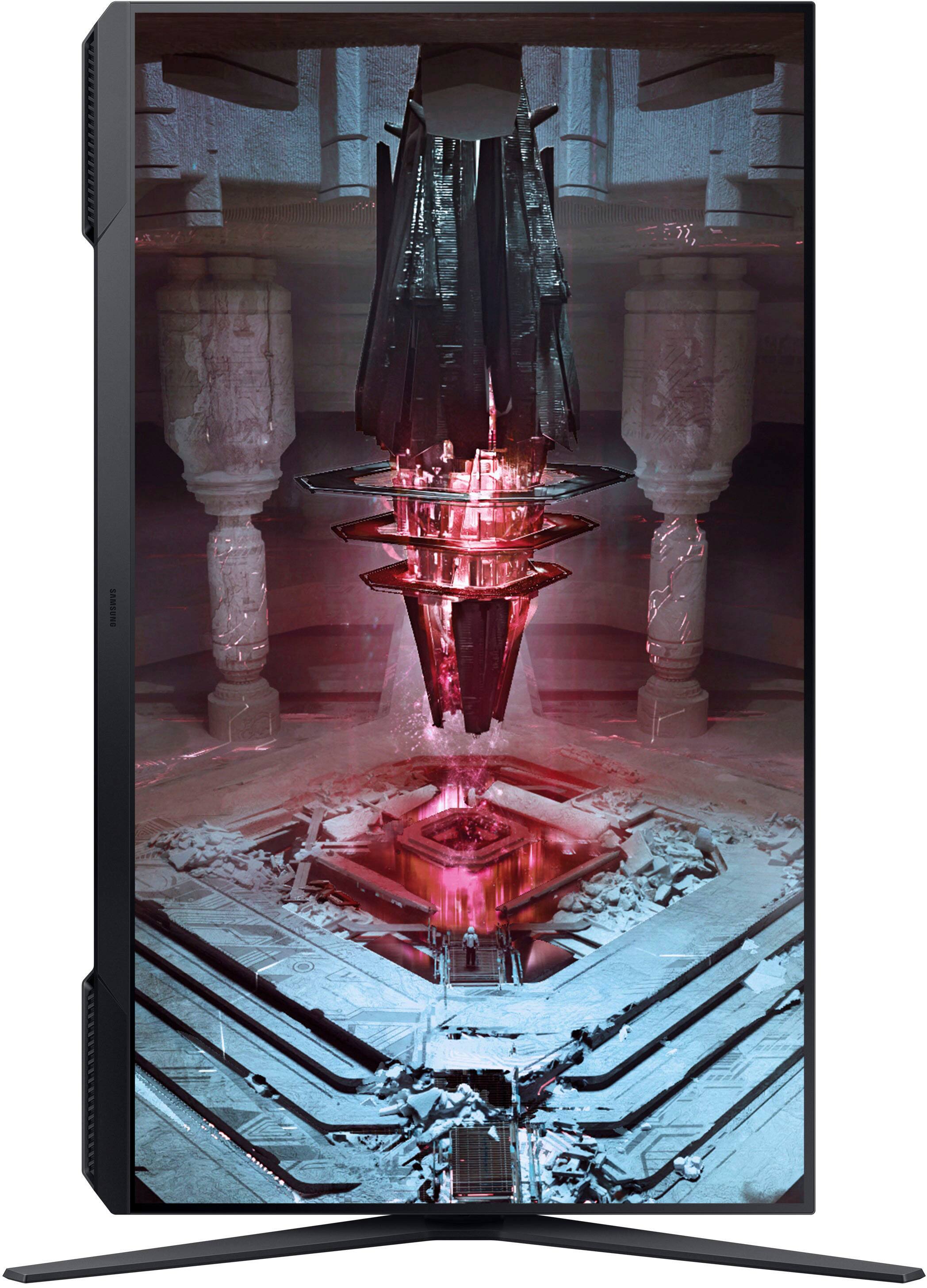 Alt View 15. Samsung - Odyssey G51C 32" QHD FreeSync Premium Gaming Monitor with HDR10 (DisplayPort, HDMI) - Black.