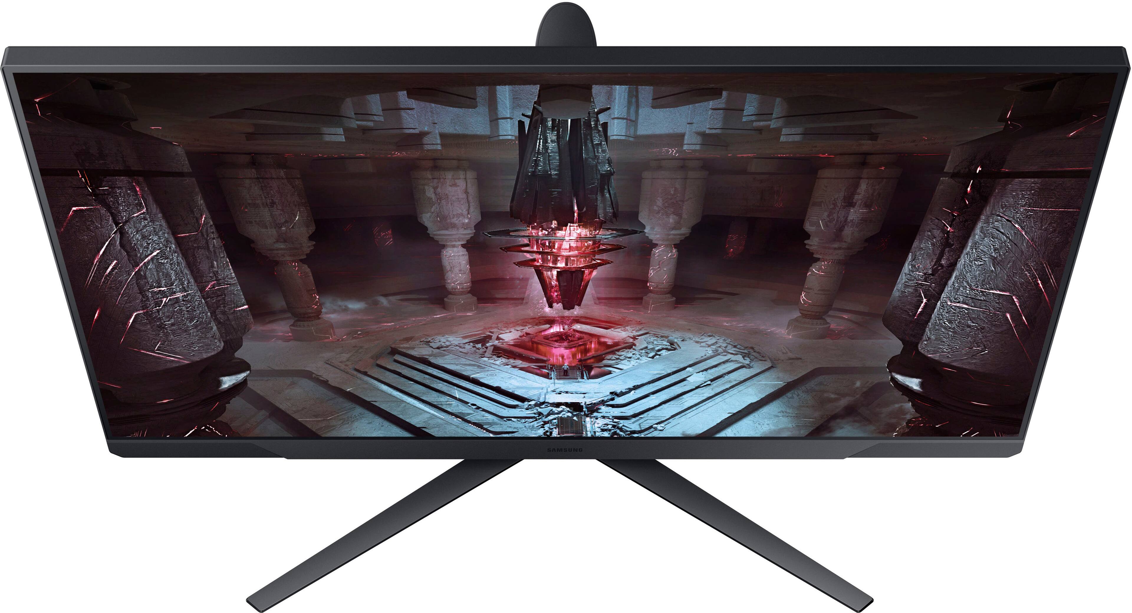Alt View 16. Samsung - Odyssey G51C 32" QHD FreeSync Premium Gaming Monitor with HDR10 (DisplayPort, HDMI) - Black.