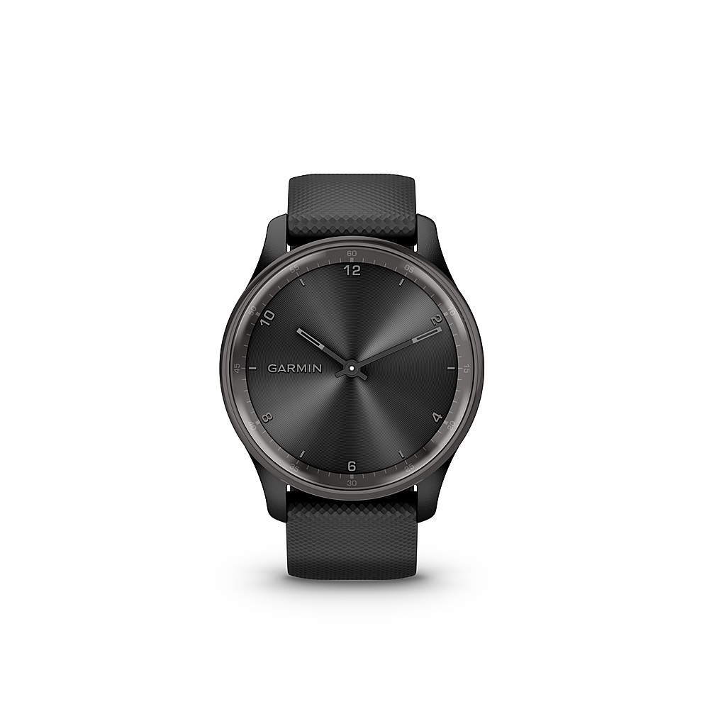 Garmin vívomove Trend Hybrid Smartwatch 40 mm Fiber-Reinforced Polymer Slate Stainless 010-02665-00 - Best