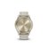 Left. Garmin - vívomove Trend Hybrid Smartwatch 40 mm Fiber-Reinforced Polymer - Cream Gold Stainless Steel with French Gray Band.