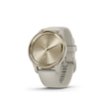 Cream Gold Stainless Steel with French Gray Band - fiber-reinforced polymer - Silicone - French Gray