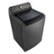 Angle. LG - 5.0 Cu. Ft. High-Efficiency Top Load Washer with 6Motion Technology - Middle Black.