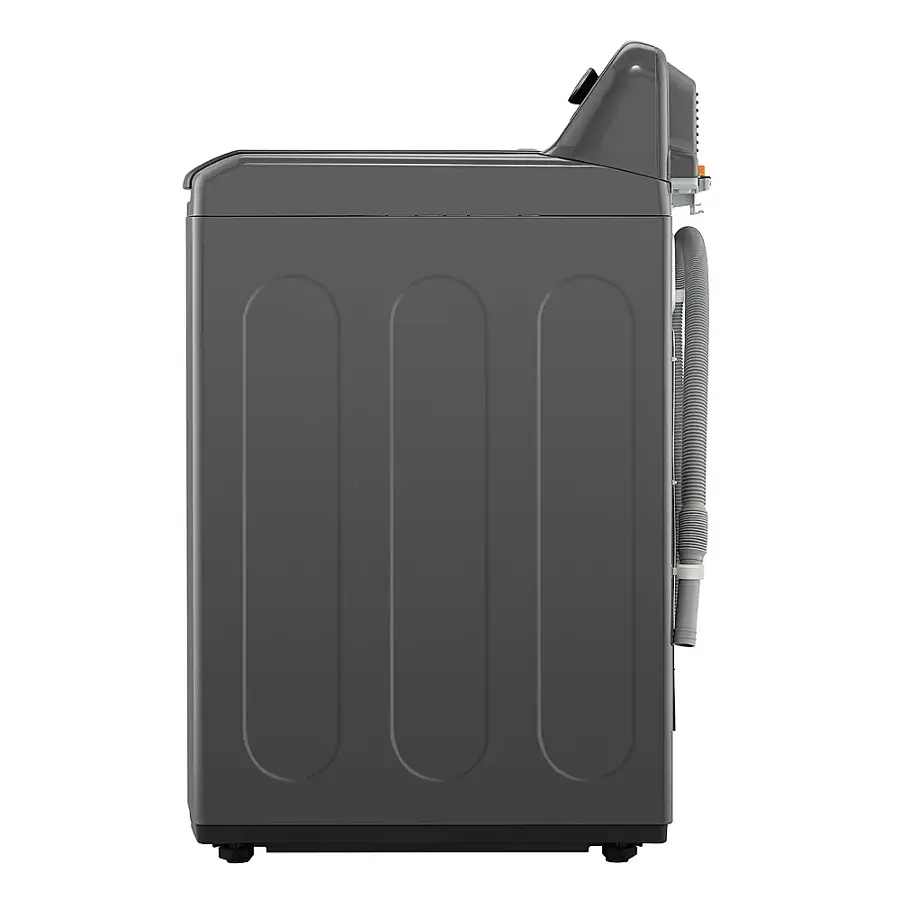Alt View 21. LG - 5.0 Cu. Ft. High-Efficiency Top Load Washer with 6Motion Technology - Middle Black.