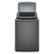 Alt View 2. LG - 5.0 Cu. Ft. High-Efficiency Top Load Washer with 6Motion Technology - Middle Black.