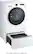 Alt View 20. LG - SideKick 1.0 Cu. Ft. High-Efficiency Smart Top Load Pedestal Washer - White.