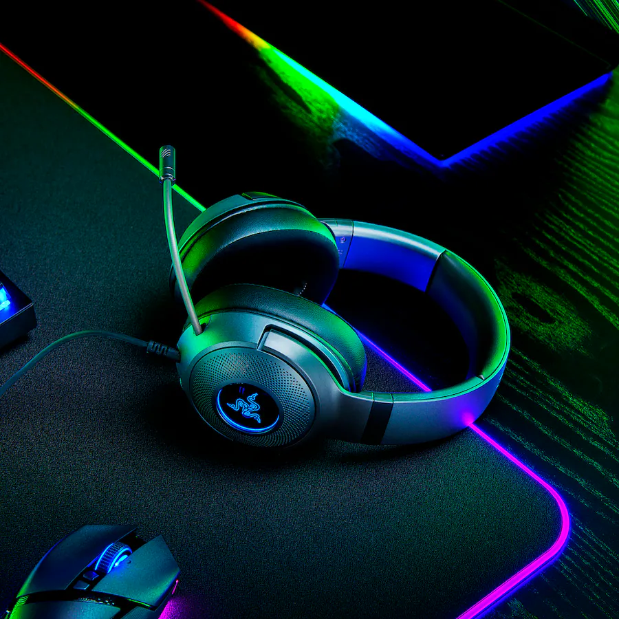 Alt View 12. Razer - Kraken V3 X Wired Gaming Headset for PC - Black.