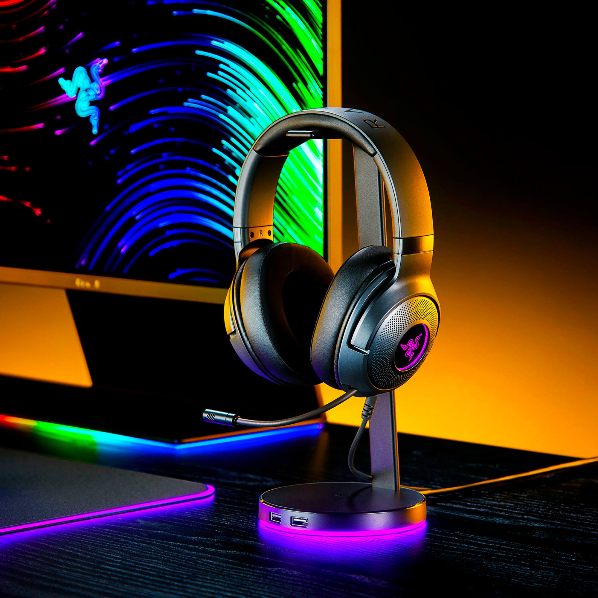 Alt View 13. Razer - Kraken V3 X Wired Gaming Headset for PC - Black.