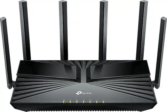 The text on the image reads "TP-LINK CISCO WIFI ROUTER."