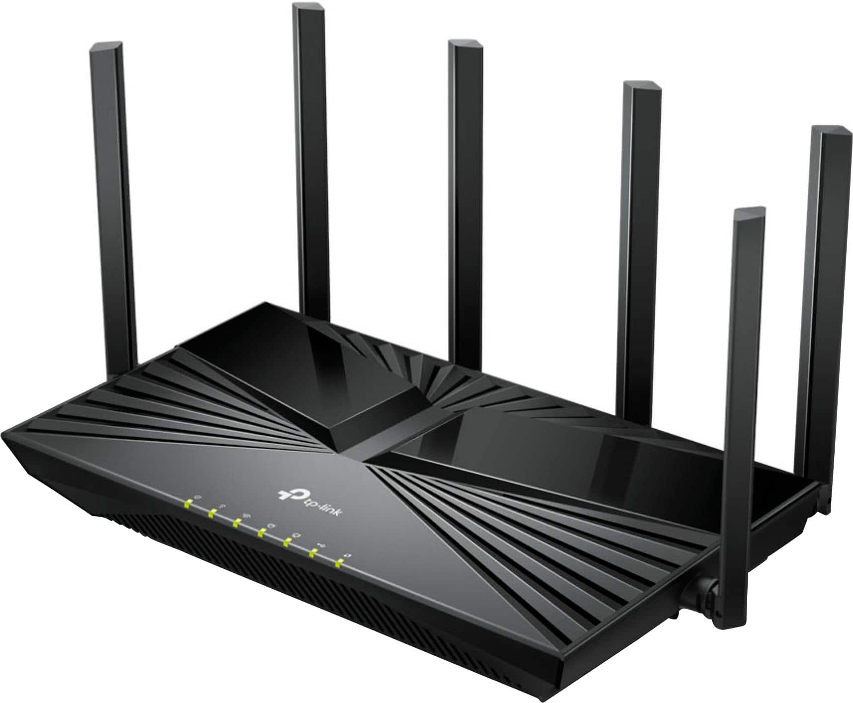 Alt View 12. TP-Link - Archer AX5400 Pro Dual-Band Wi-Fi 6 Router - Black.