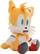 Angle. NECA - Sonic the Hedgehog 8" Tails Phunny Plush.