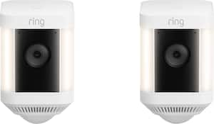 Ring Spotlight Cam Plus Battery, Outdoor Home Security Camera