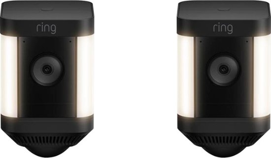 Ring Spotlight Cam Battery - Smart Security Video Camera with 2