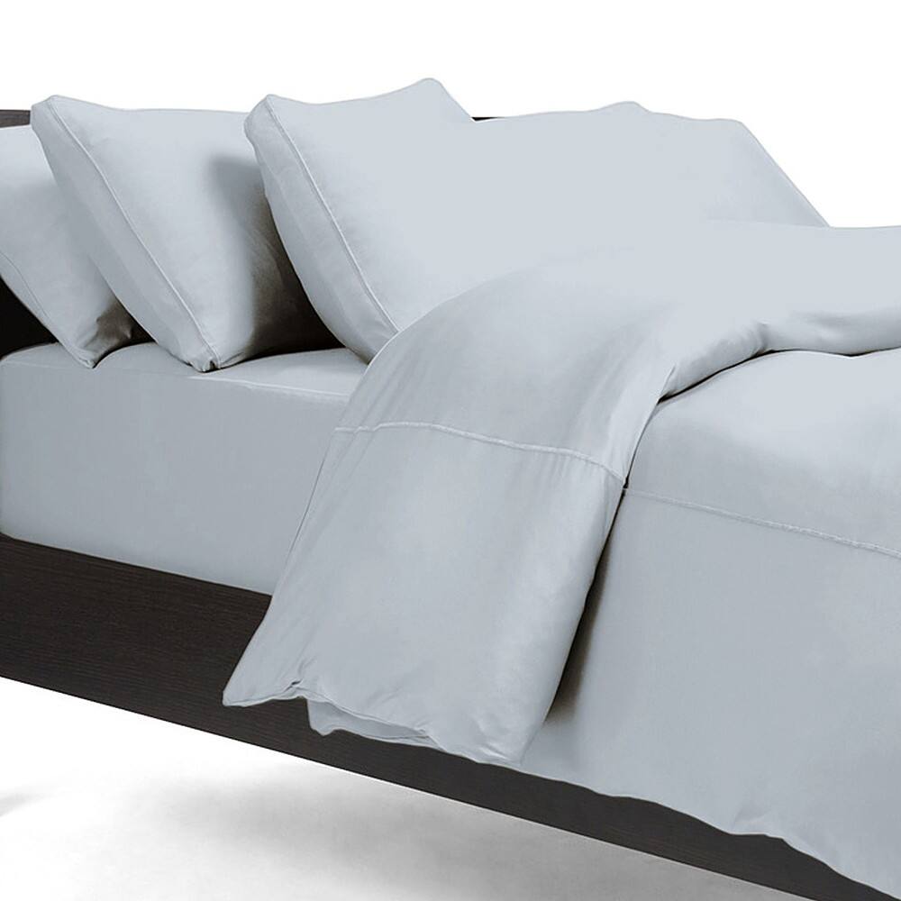 Best Buy SHEEX Sleep Tech Duvet Cover & Shams King Pearl Blue 201067