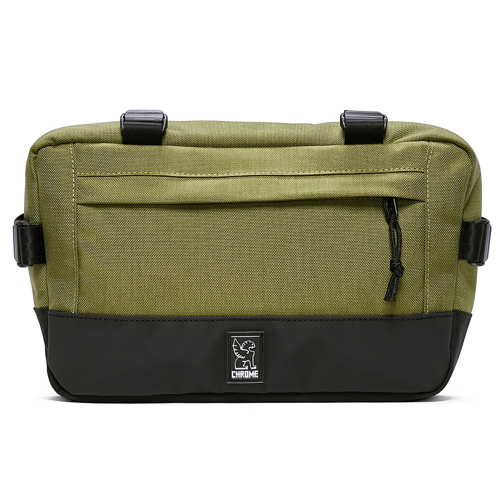 Best Buy: Chrome Industries Doubletrack Frame Bag Medium Olive Branch ...