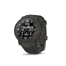 Front. Garmin - Instinct Crossover Solar 45mm Smartwatch Fiber-reinforced Polymer - Graphite.
