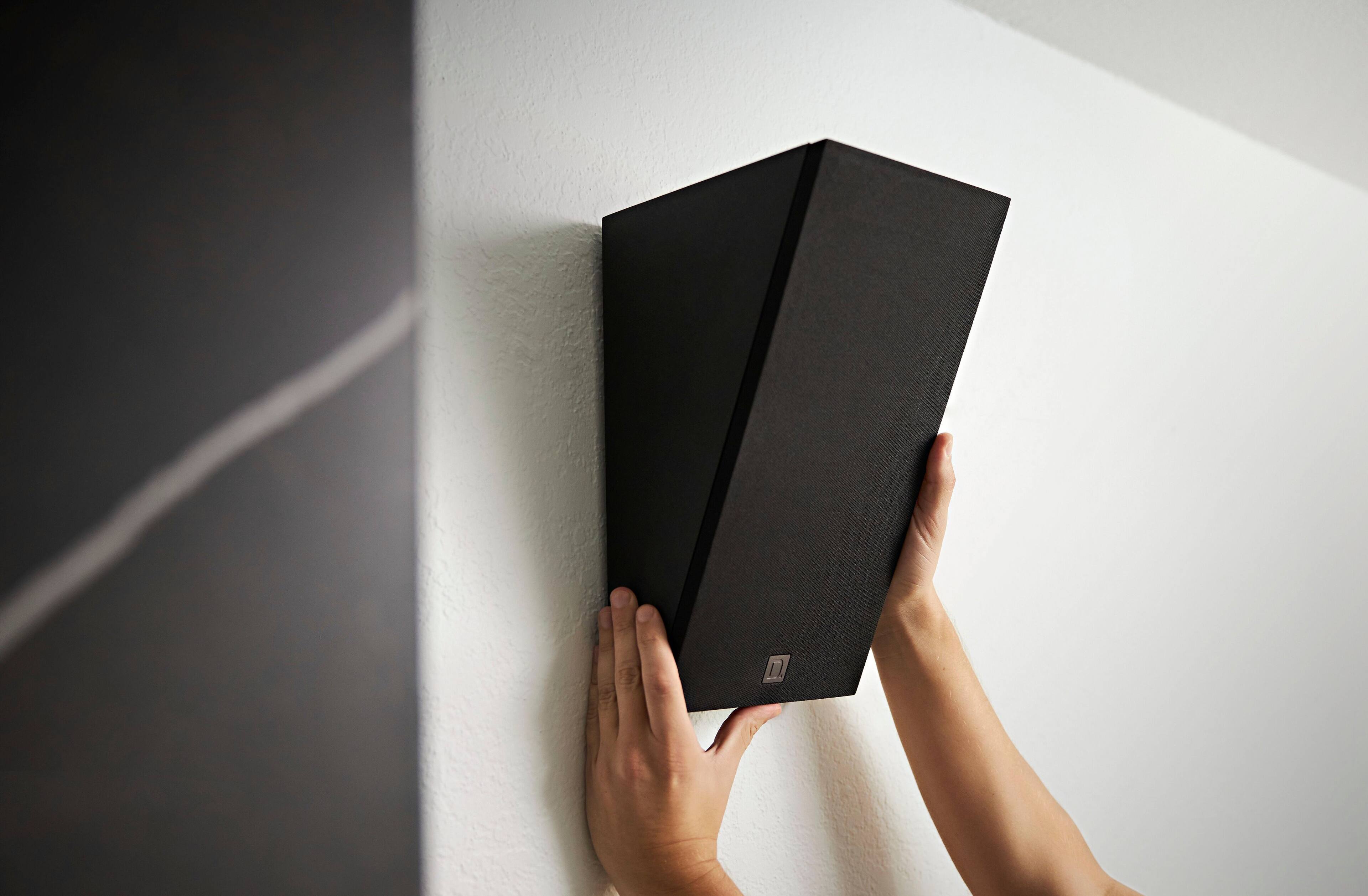 Alt View 12. Definitive Technology - Dymension DM95 5.25" On-Wall Speakers (Pair) - Black.