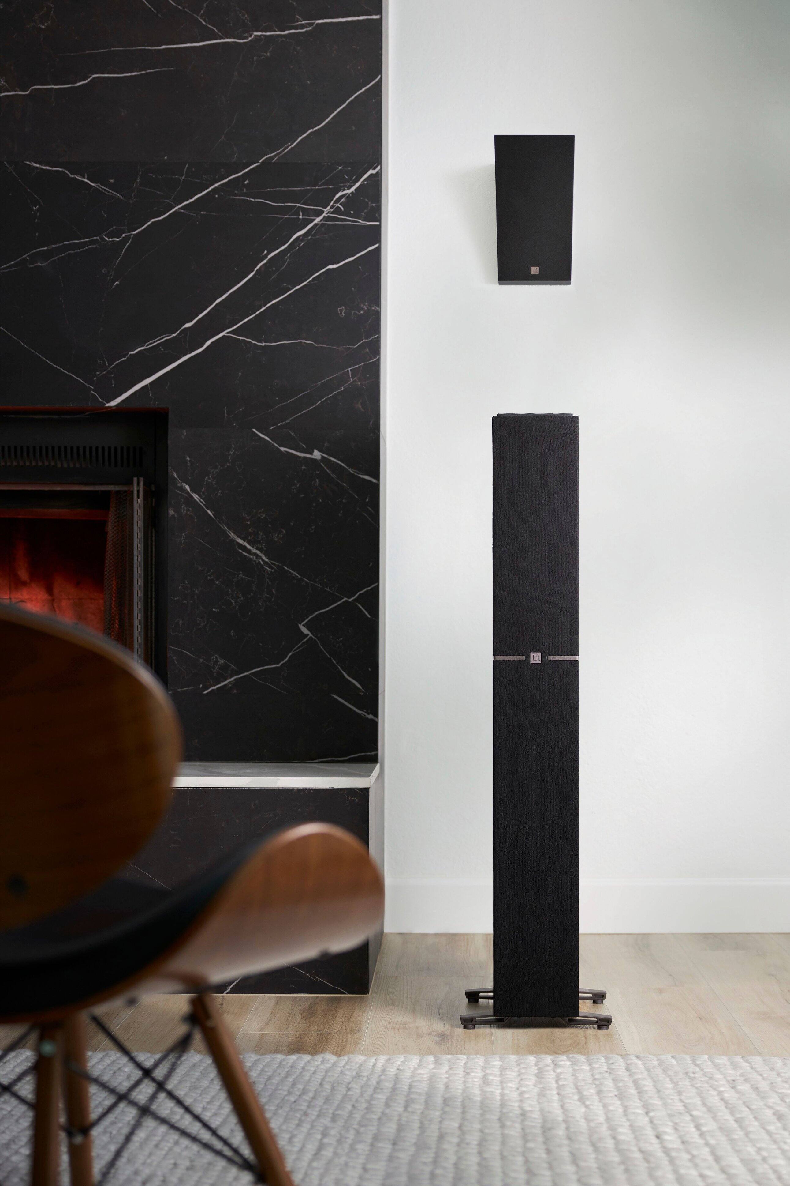 Alt View 15. Definitive Technology - Dymension DM95 5.25" On-Wall Speakers (Pair) - Black.