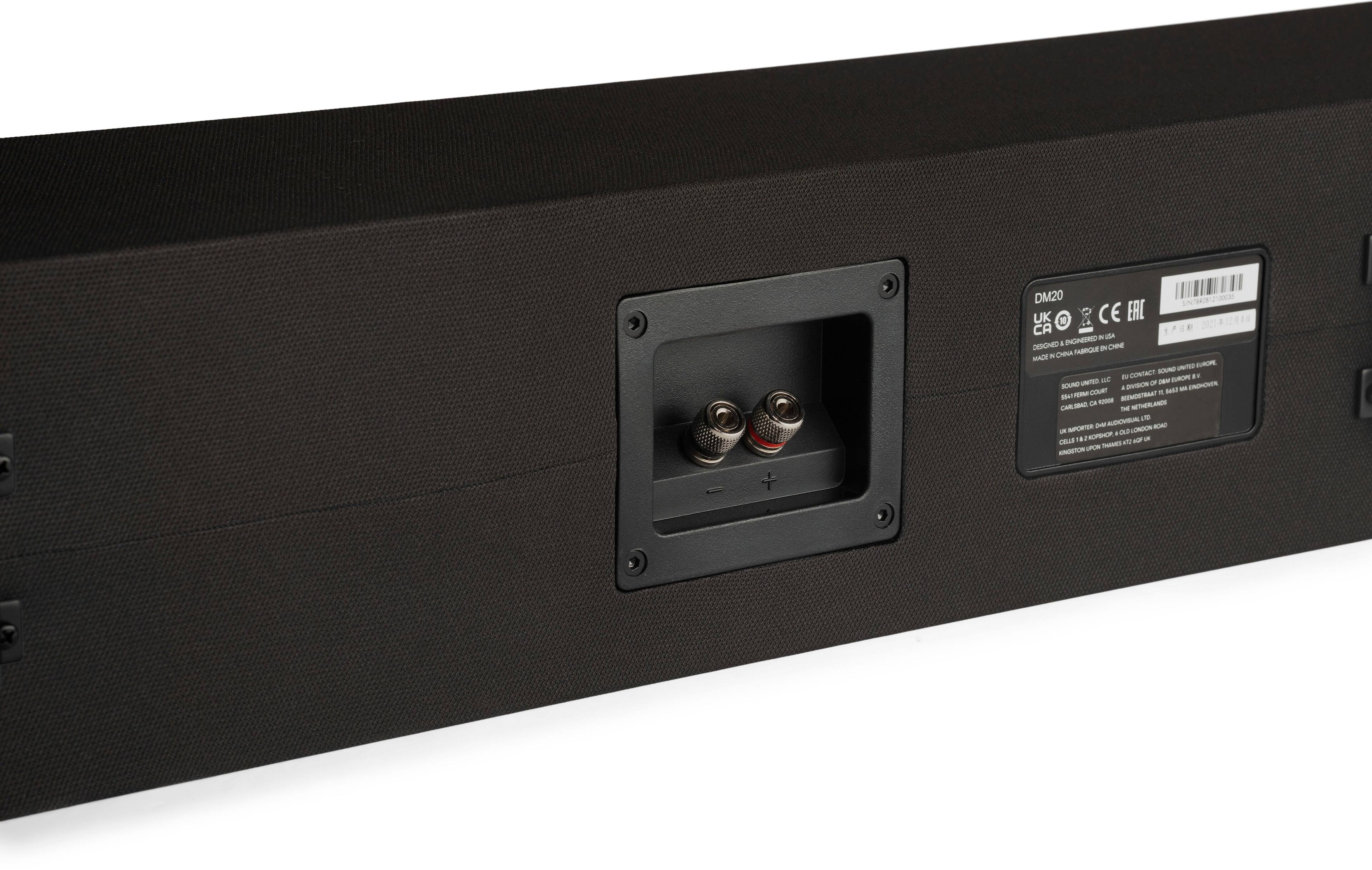 Back. Definitive Technology - Dymension DM20 4” Center-Channel Speaker (Each) - Black.