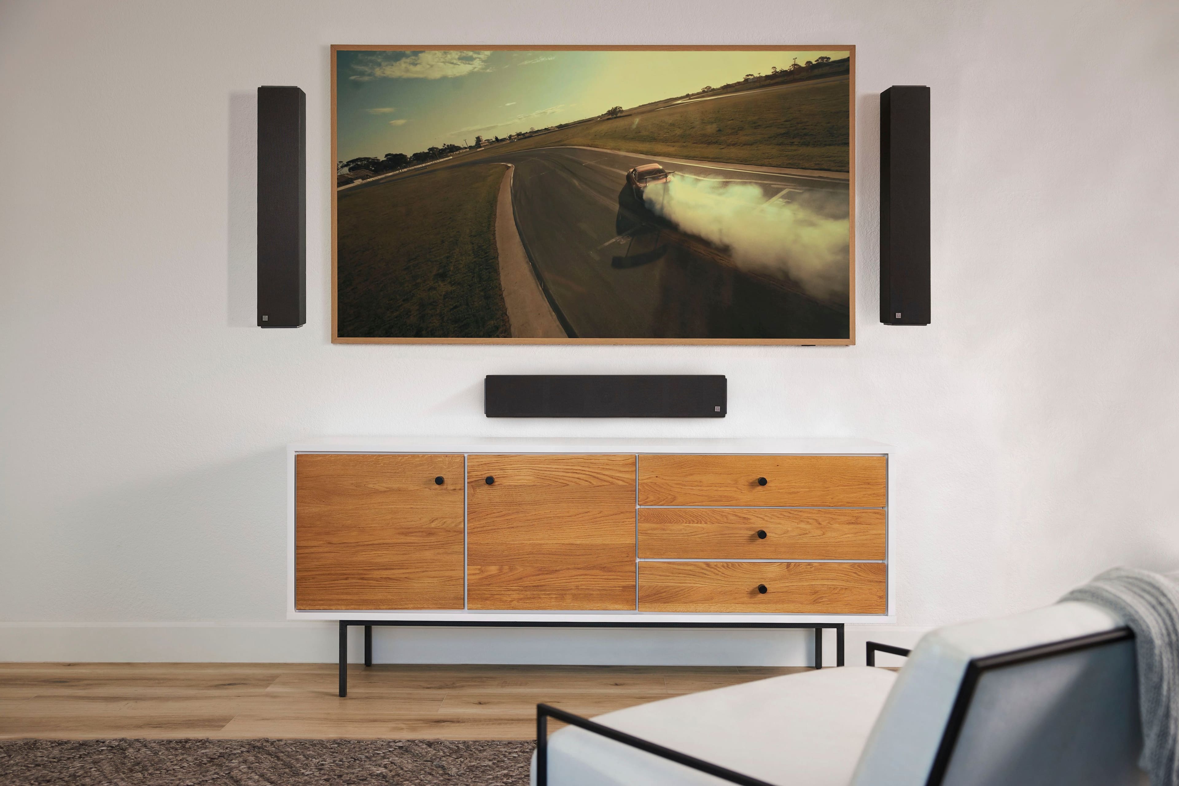 Alt View 12. Definitive Technology - Dymension DM20 4” Center-Channel Speaker (Each) - Black.