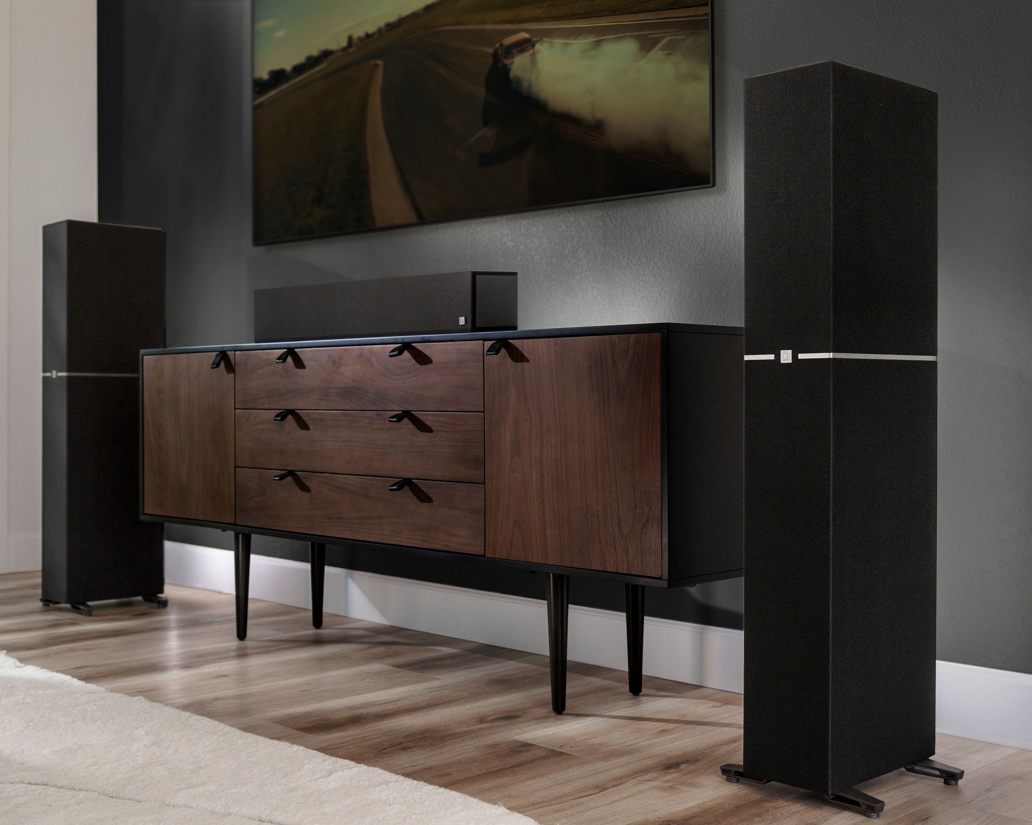 Alt View 15. Definitive Technology - Dymension DM20 4” Center-Channel Speaker (Each) - Black.