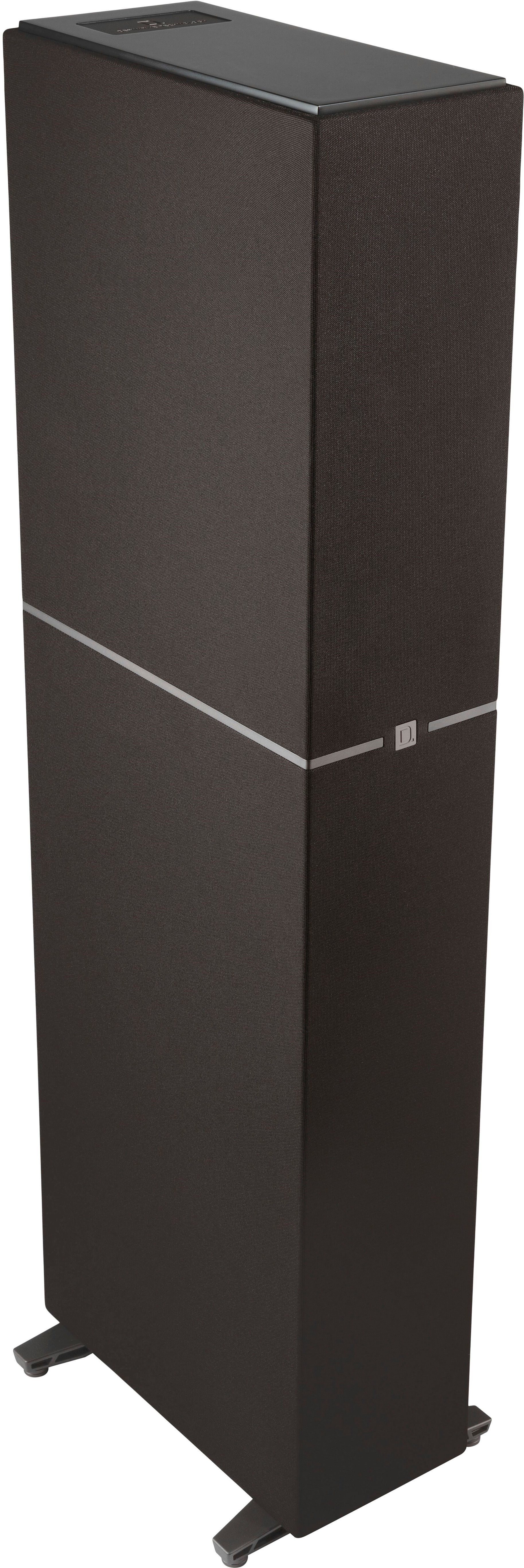 Left View: Definitive Technology - Dymension DM70 5.25" Large Tower Speaker (Each) - Black