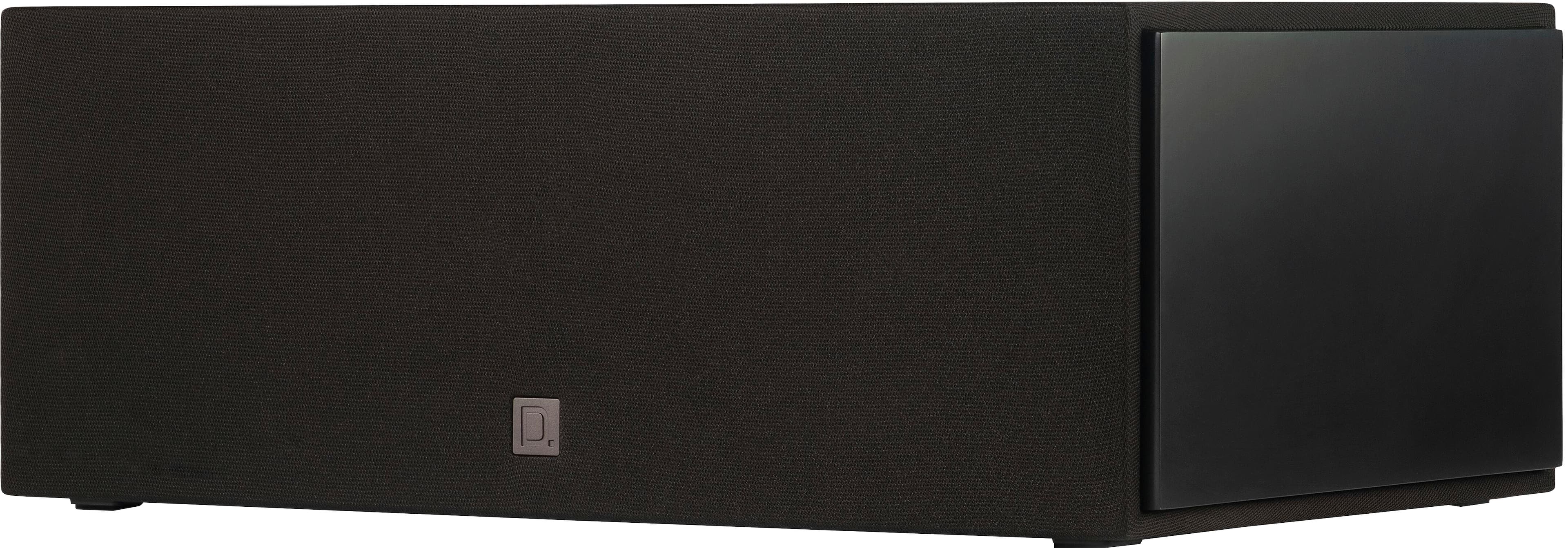 Front. Definitive Technology - Dymension DM10 5.25” Center-Channel Speaker (Each) - Black.