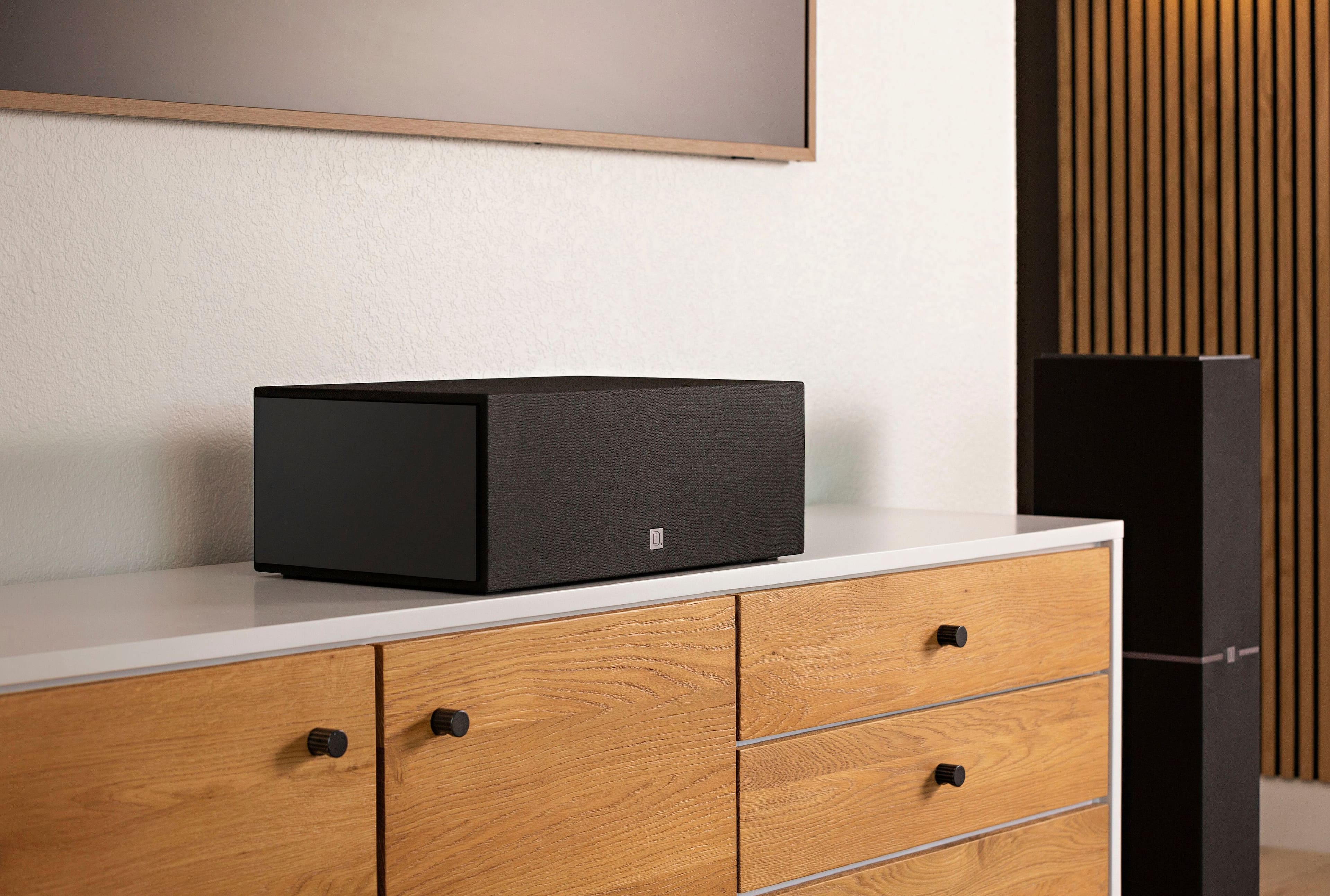 Alt View 13. Definitive Technology - Dymension DM10 5.25” Center-Channel Speaker (Each) - Black.