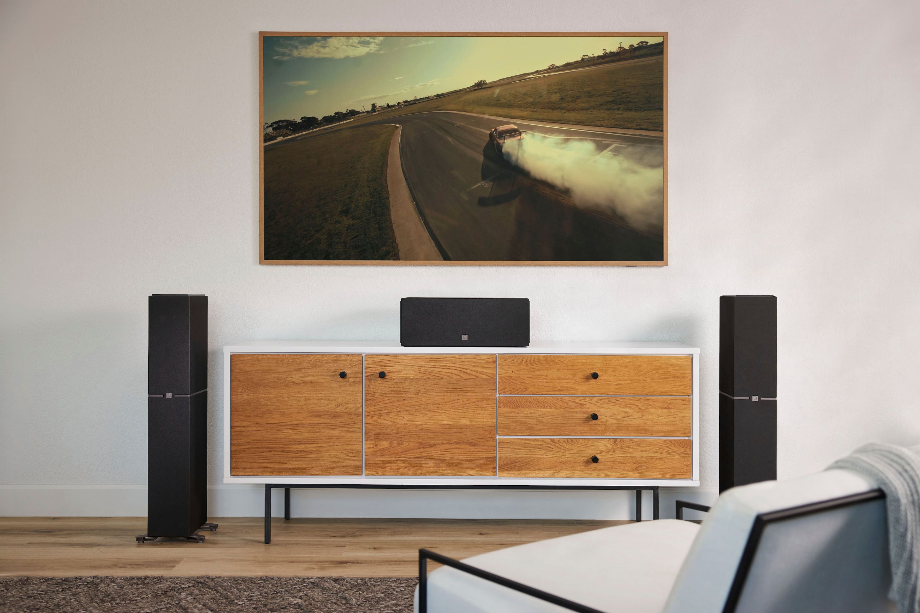 Alt View 14. Definitive Technology - Dymension DM10 5.25” Center-Channel Speaker (Each) - Black.