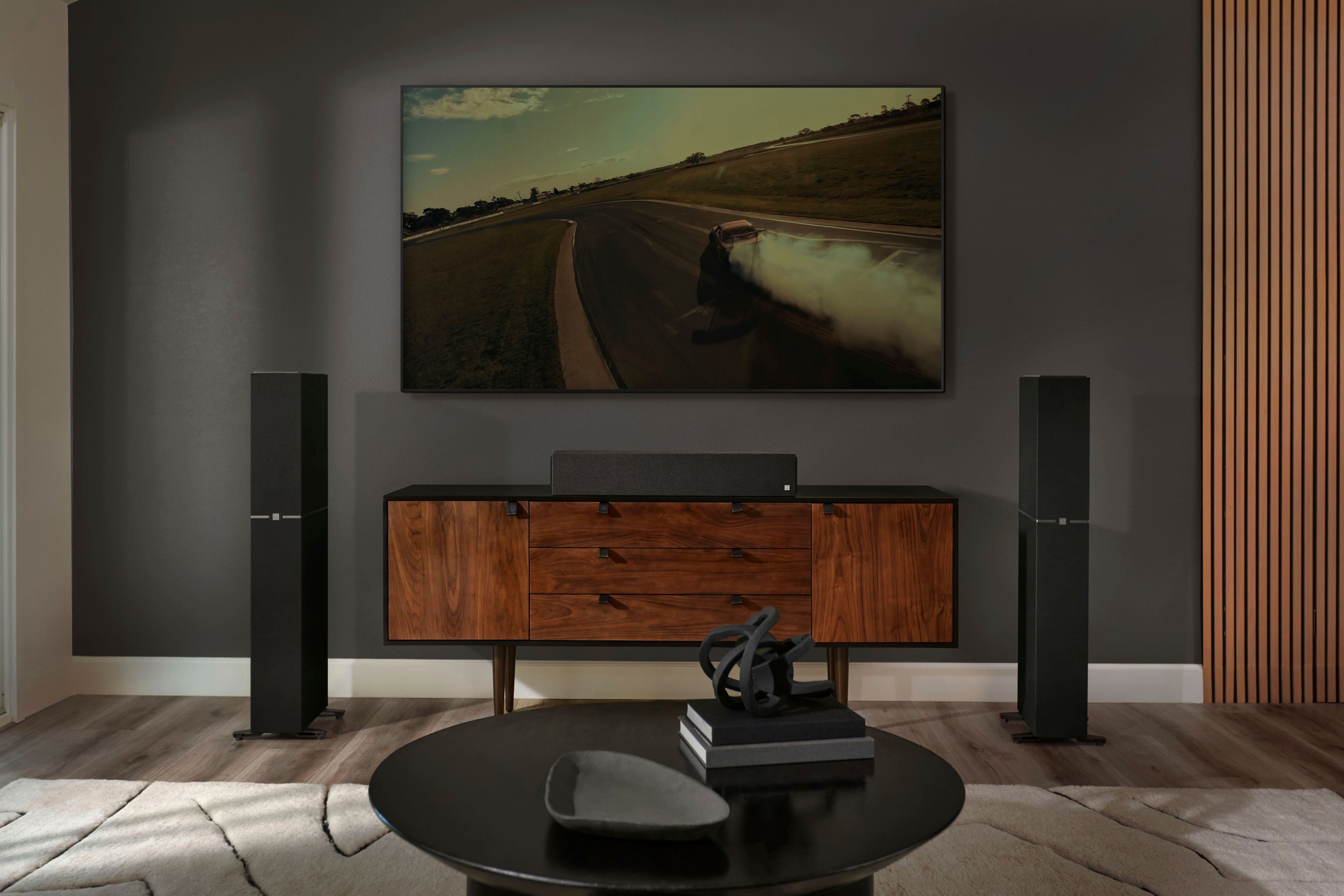 Alt View 13. Definitive Technology - Dymension DM60 4.5" Mid-Size Tower Speaker (Each) - Black.