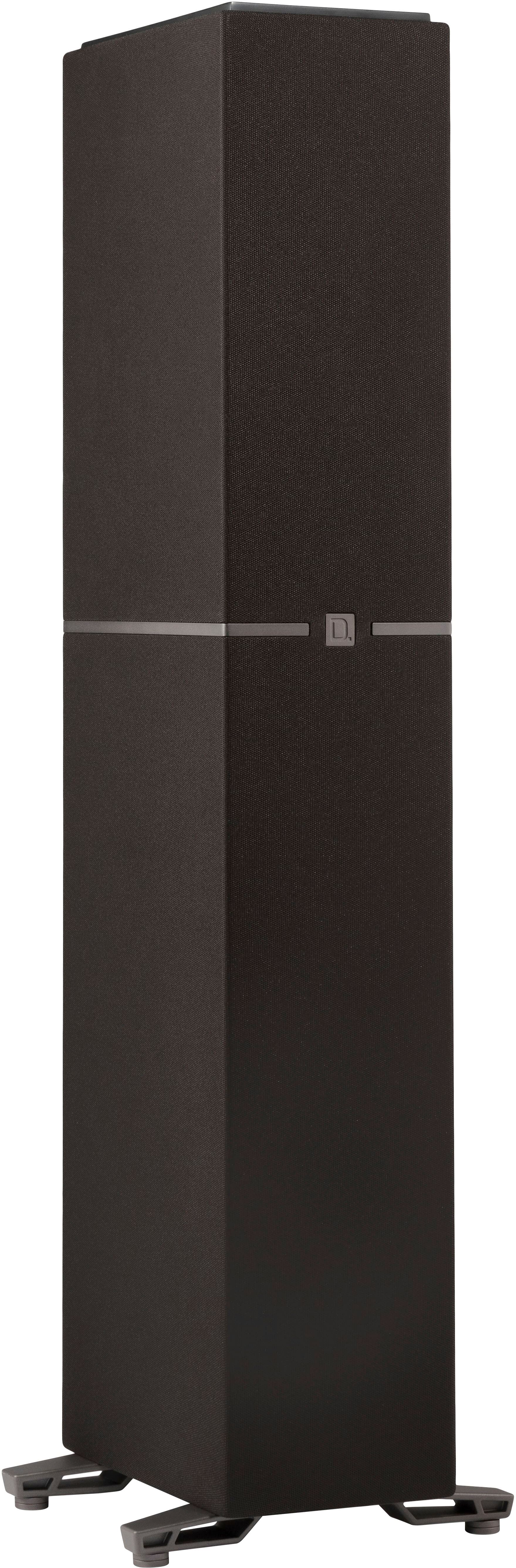 Left. Definitive Technology - Dymension DM40 4.5” Slim Tower Speaker (Each) - Black.