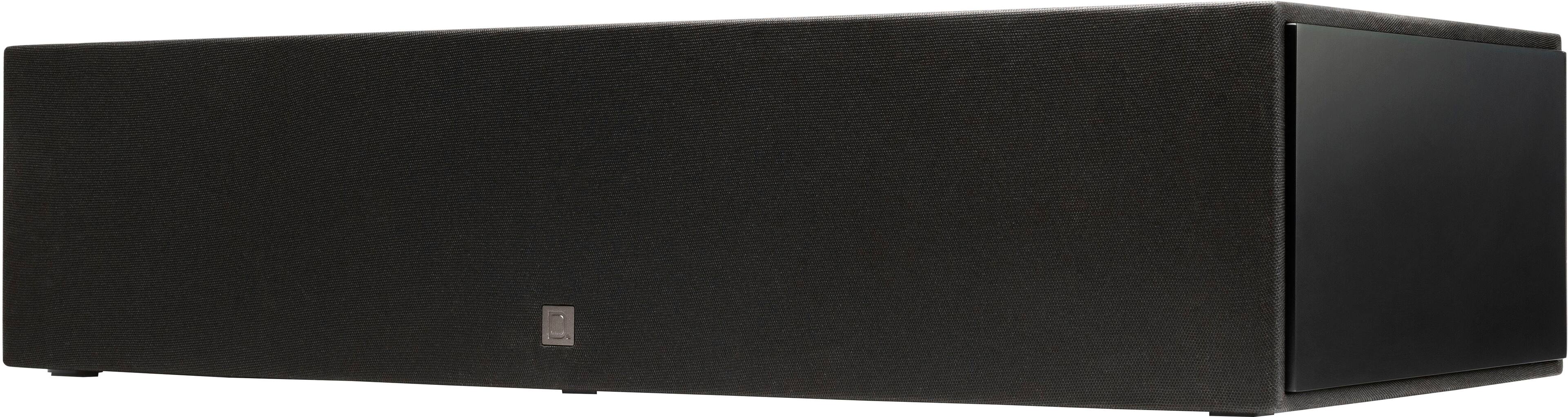 Front. Definitive Technology - Dymension DM30 4.25” Flagship Center-Channel Speaker (Each) - Black.