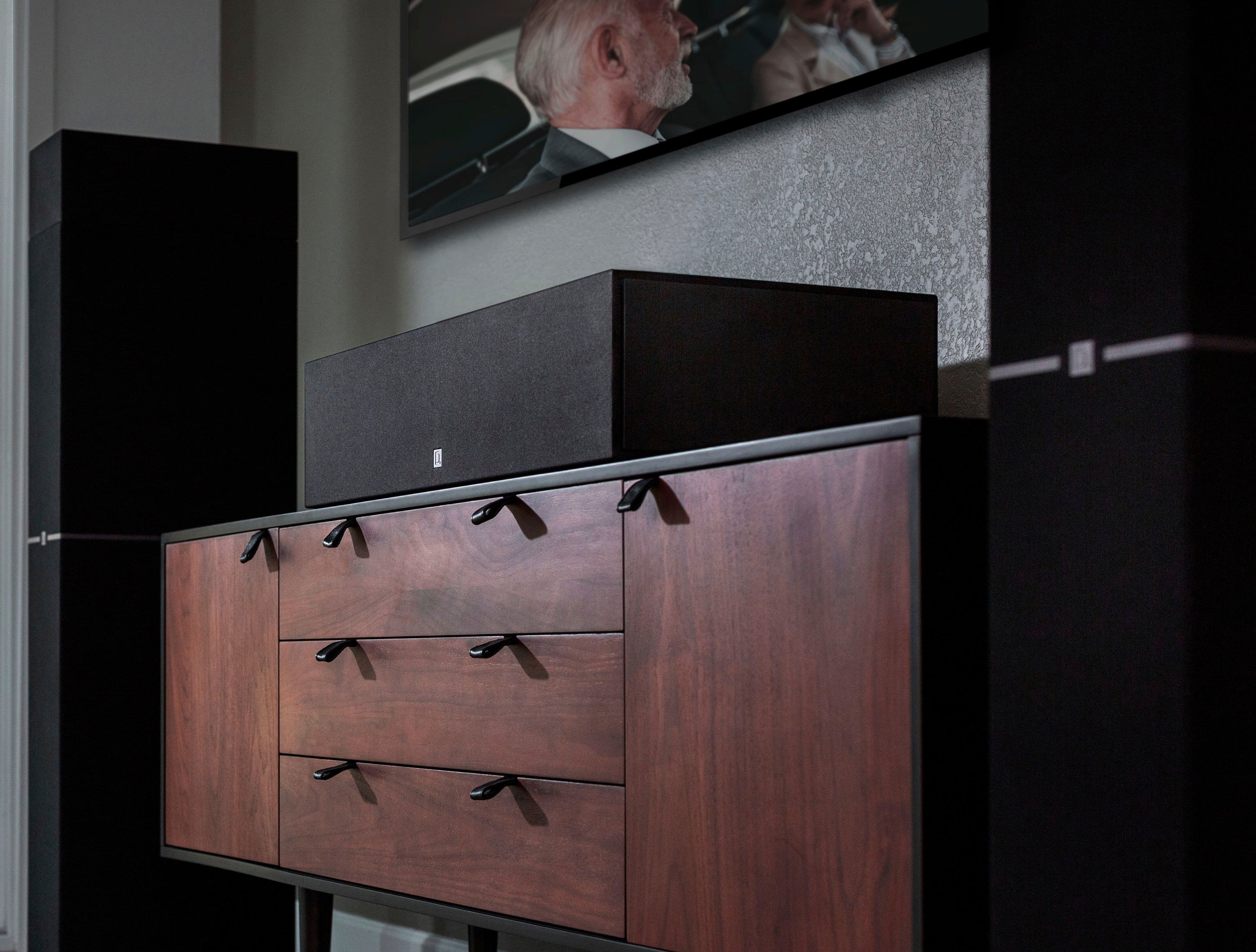 Alt View 15. Definitive Technology - Dymension DM30 4.25” Flagship Center-Channel Speaker (Each) - Black.