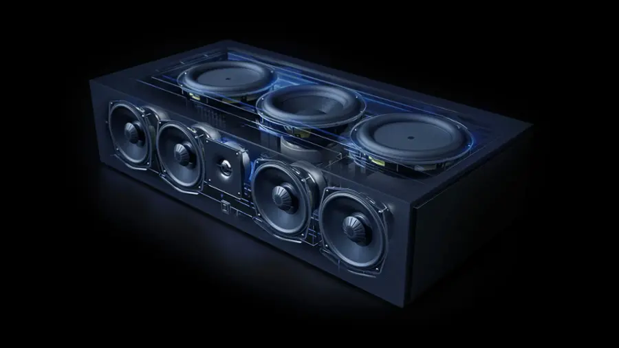 Alt View 17. Definitive Technology - Dymension DM30 4.25” Flagship Center-Channel Speaker (Each) - Black.