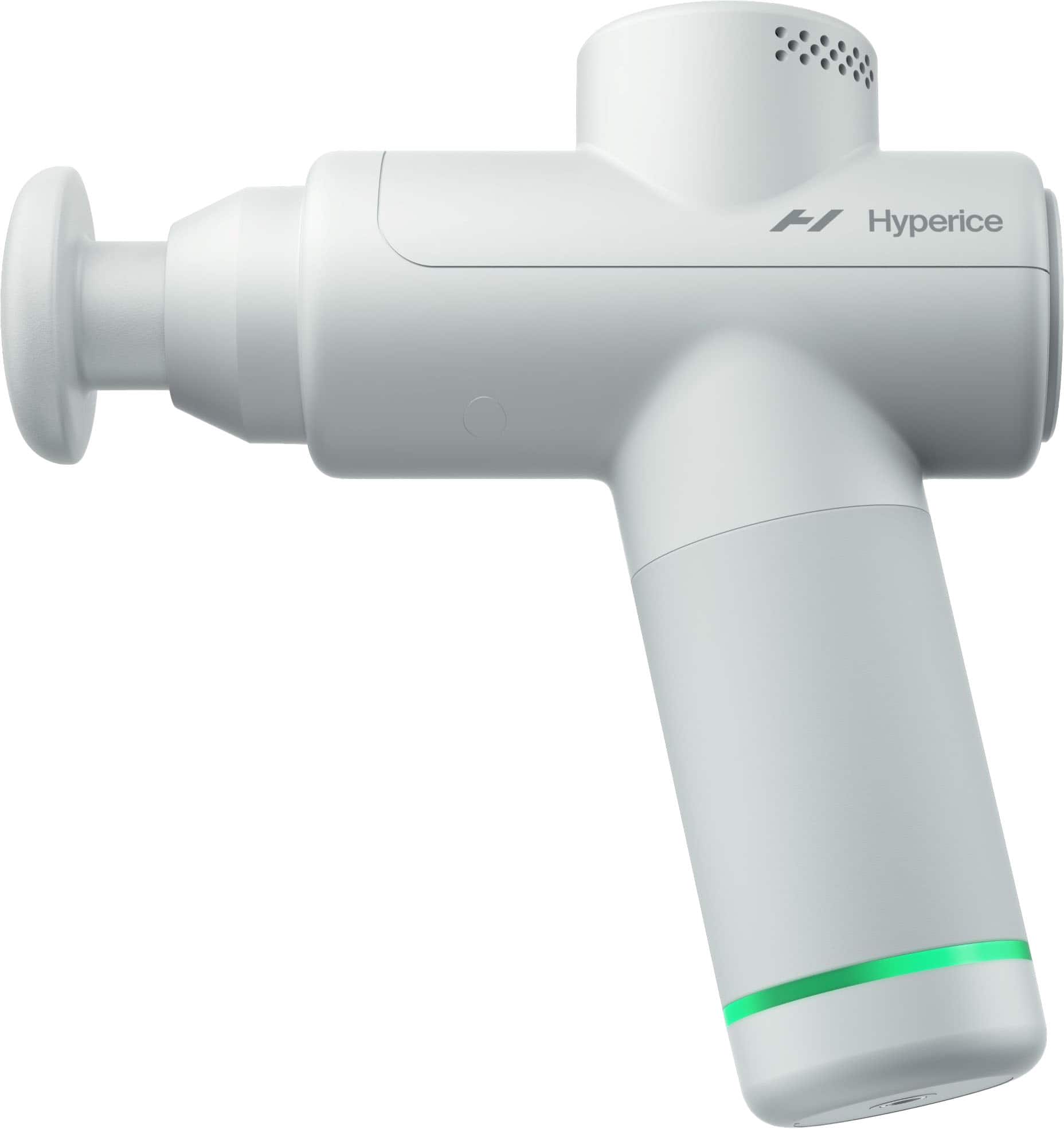 Left. Hyperice - Hypervolt Go 2 - USBC - Arctic Gray.