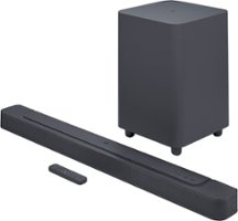 JBL - BAR 500 5.1ch Soundbar with Multibeam and Dolby Atmos - Black - Front_Zoom