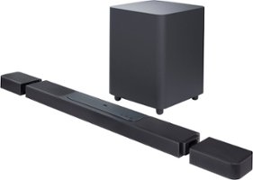 JBL - BAR 1300X 11.1.4-channel soundbar with detachable surround speakers - Black - Front_Zoom