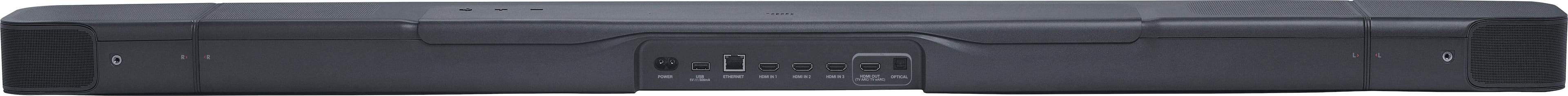 Alt View 11. JBL - BAR 1000 7.1.4-channel soundbar with detachable surround speakers, MultiBeam, Dolby Atmos, and DTS:X - Black.