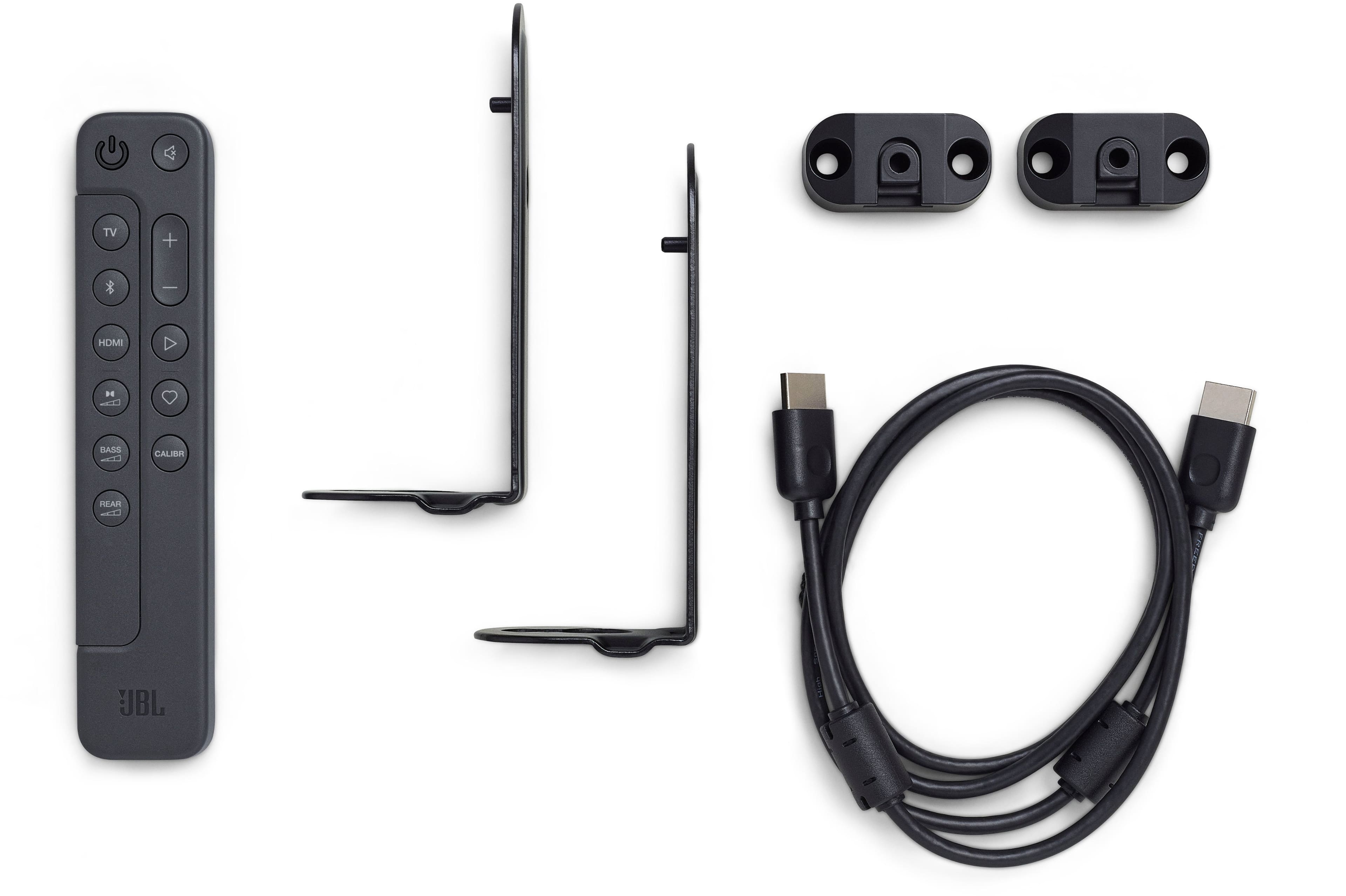 Alt View 32. JBL - BAR 1000 7.1.4-channel soundbar with detachable surround speakers, MultiBeam, Dolby Atmos, and DTS:X - Black.