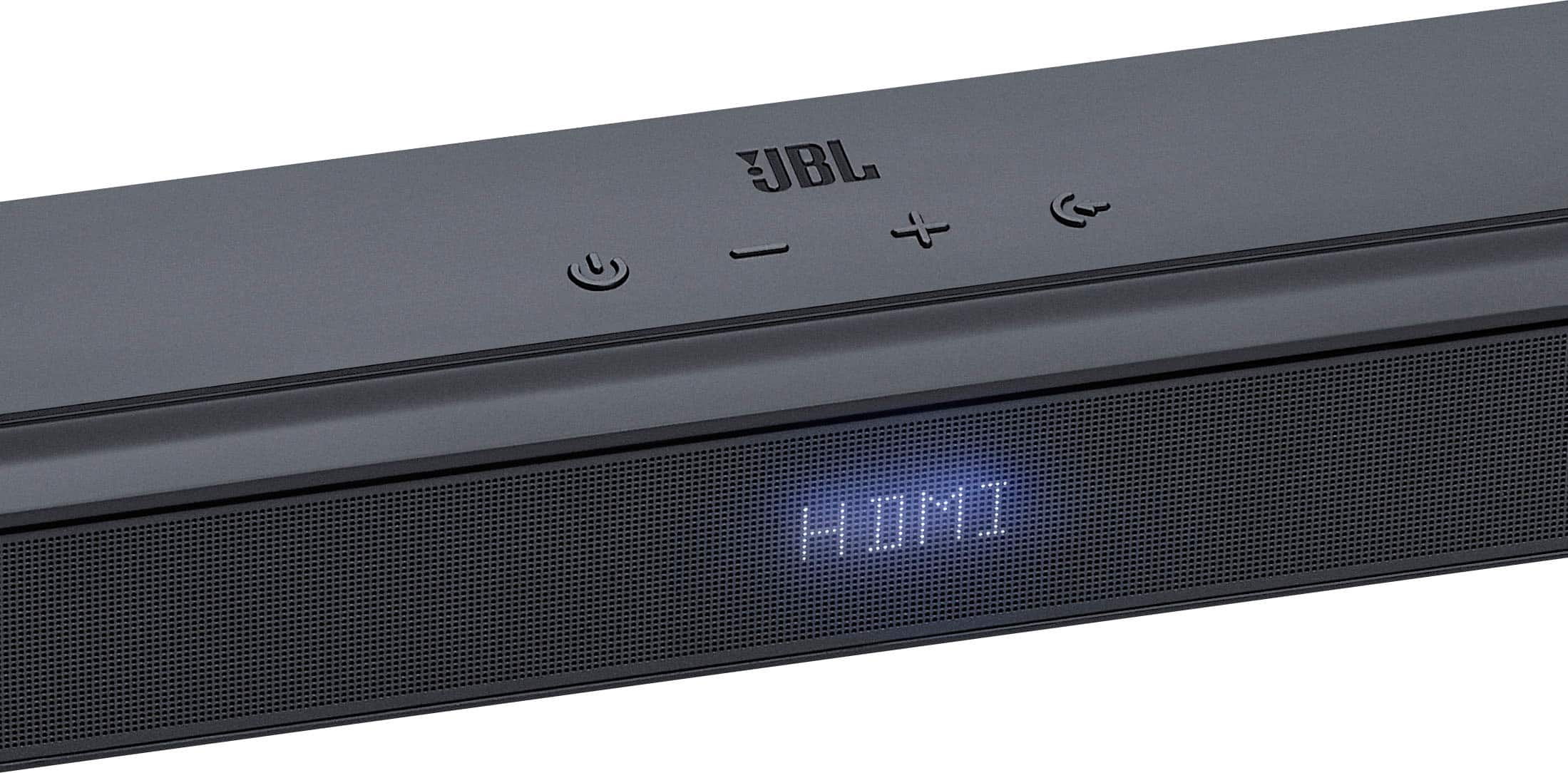 Back. JBL - 2.1 Channel Soundbar with Wireless Subwoofer - Black.