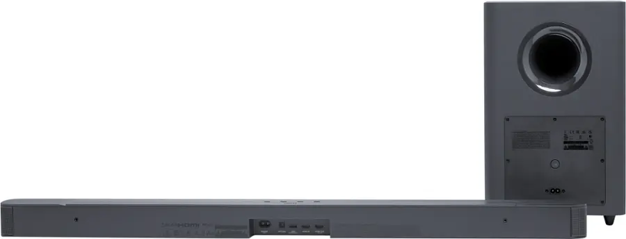 Alt View 13. JBL - 2.1 Channel Soundbar with Wireless Subwoofer - Black.
