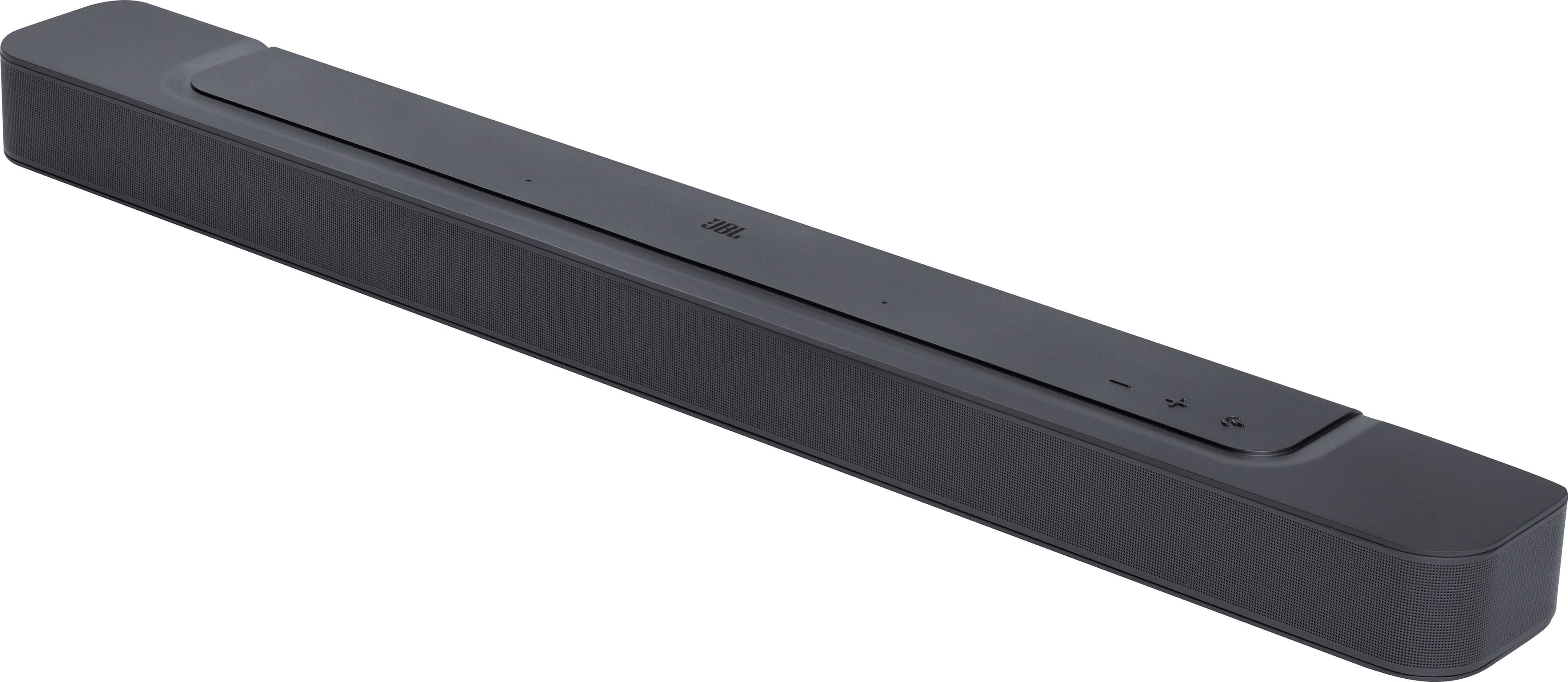 Front. JBL - BAR 300 5.0ch Compact All-In-One Soundbar with MultiBeam and Dolby Atmos - Black.